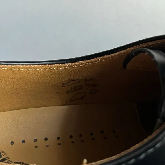 Dr. Martens Docs Womens Sz US 7 Black Smooth Leather Oxfords Shoes - Picture 8 of 16